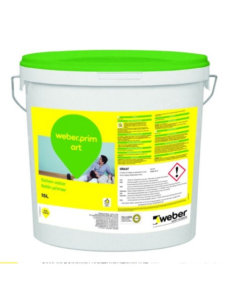 WEBER PRİM ART SIVA VE ALÇI ASTARI 15LT