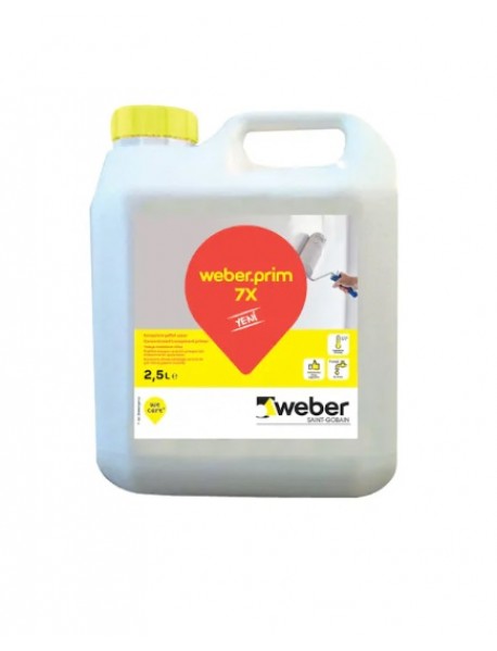WEBER PRİM 1/7 ŞEFFAF ASTAR 2,5LT