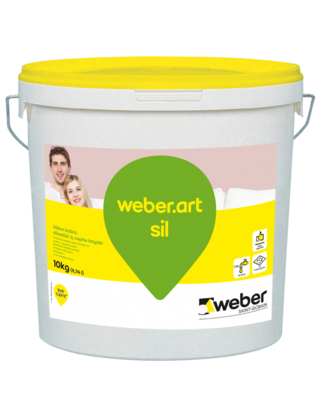 WEBER ART SİL  Silikon Katkılı Silinebilir  10 Kg