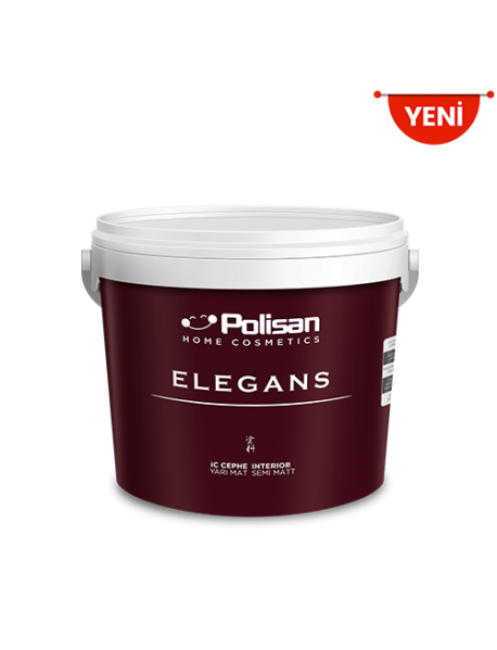 POLİSAN ELEGANS YARI MAT SİLİKONLU SİLİNEBİLİR 12,5 lt
